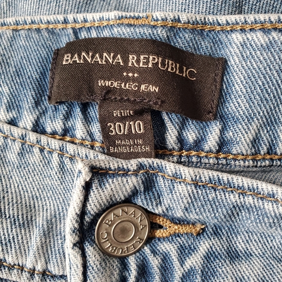NWoT! 10P Banana Republic Wide Leg Jeans - Picture 3 of 8